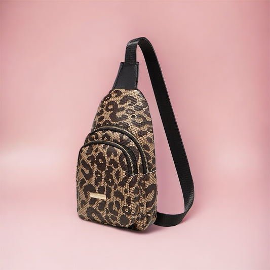 Leopard Cross Body Bag
