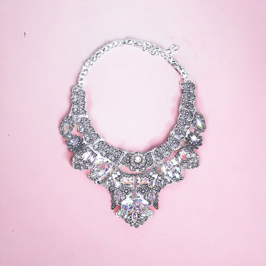 Crystal Bold Glamour Necklace